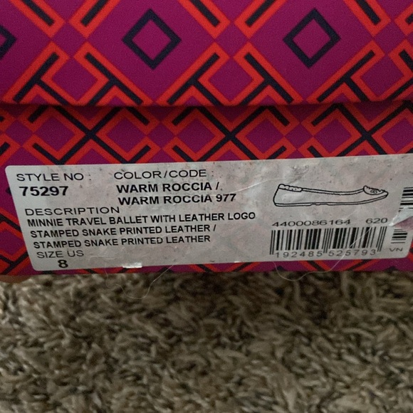 Tory Burch flats — barely worn—$100 - Picture 4 of 4
